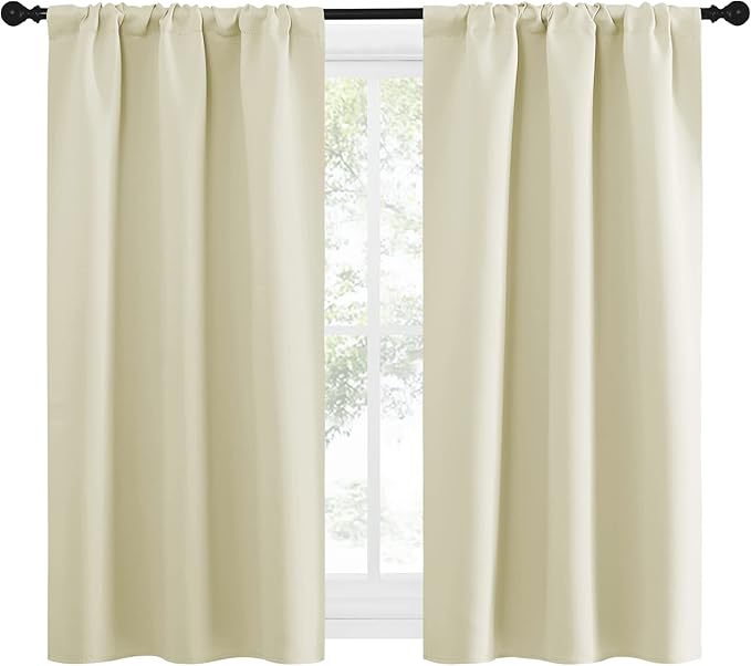 NICETOWN Kitchen Curtains, Short Blackout Curtains & Drapes, Home Decoration