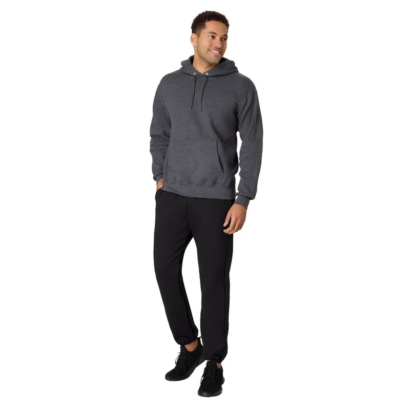 Hanes Men's Ultimate Cotton Pant, Black, Large