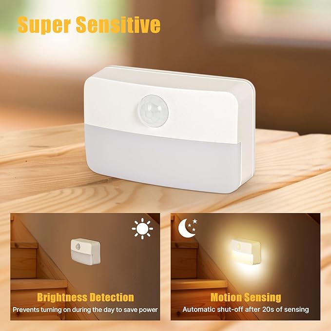 Guankai 16 Pack Motion Sensor Stair Light