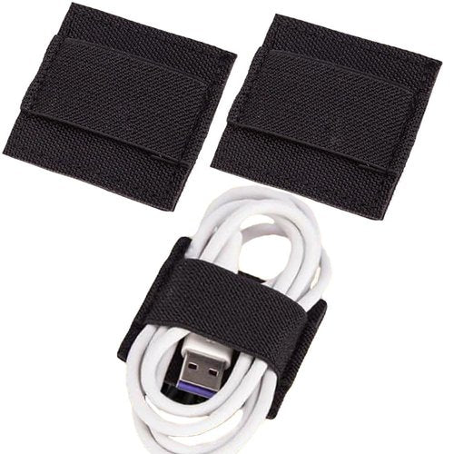 Tactical Cable Storage Board, Helmet Headphone Vest Backpack Accessories Wires Organizer Holder (2Green Cam 2Black 2Khaki)