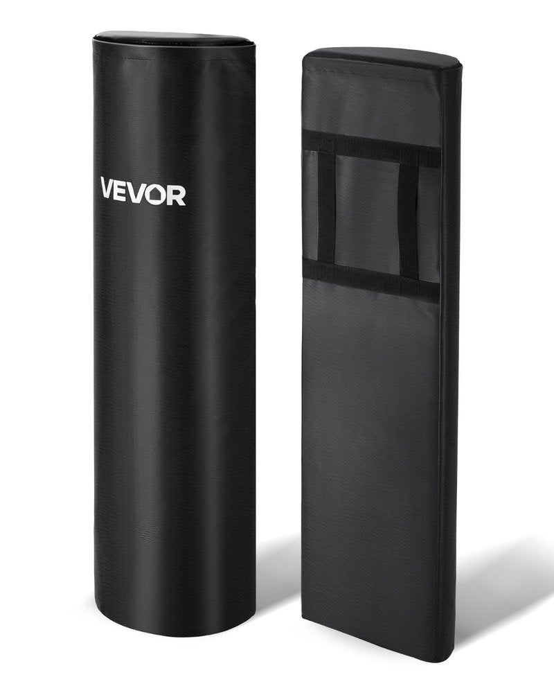 VEVOR Football Tackling Dummy, 42.5 in PVC Step Over Dummy, High-Density Sponge Blocking Pad Equipment, Heavy Duty Tackle Dummies with Handles, Great for Footwork Drills Sports Training Practice, 2PCS