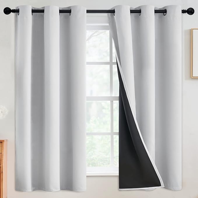 SimpleHome 100% Blackout Curtains