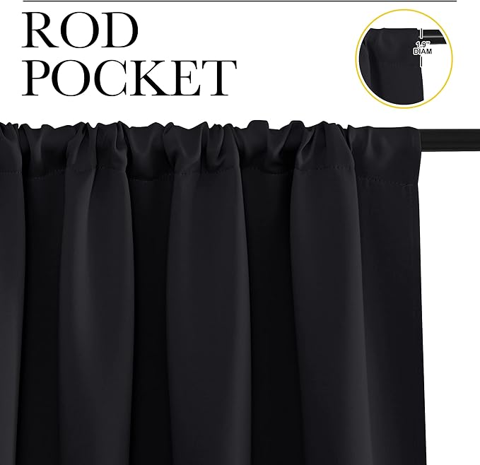 NICETOWN Blackout Curtain Panels
