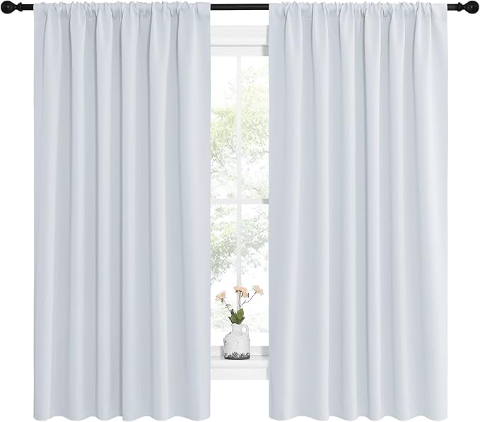 NICETOWN Bedroom Window Curtain Panels