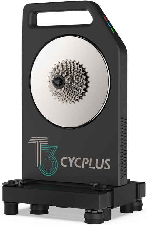 CYCPLUS Smart Bike Trainer - Brushless Motor with Gradient Simulator & Virtual Shifting | Silent Indoor Cycling