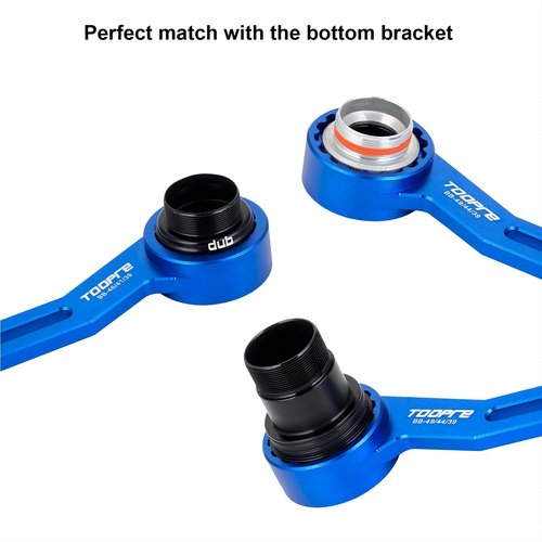 Mimoke 6-in-1 Bicycle Bottom Bracket Tool 12/16-Notch for Hollowtech II - Multifunctional BB Wrench for BBR60/BB80/BB51/PF30