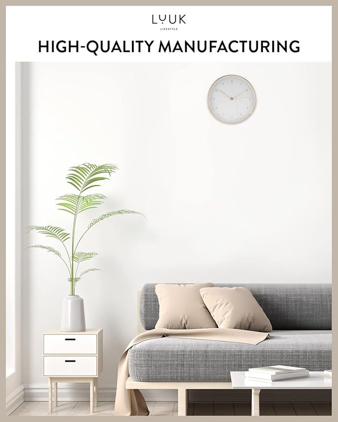 LUUK LIFESTYLE Quartz wall Clock