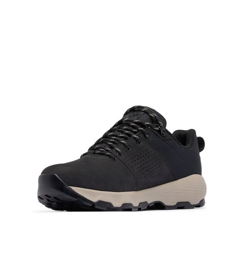 Columbia Mens Newton Nimble Leather, Black/Kettle, 10.5