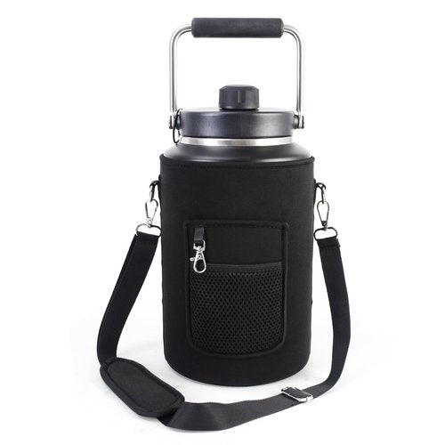 1 Gallon Jug Holder Compatible with Yeti/RTIC One Gallon Jugs, Carrier/Pouch Sleeve for Outdoor Camping, Hiking,Gym