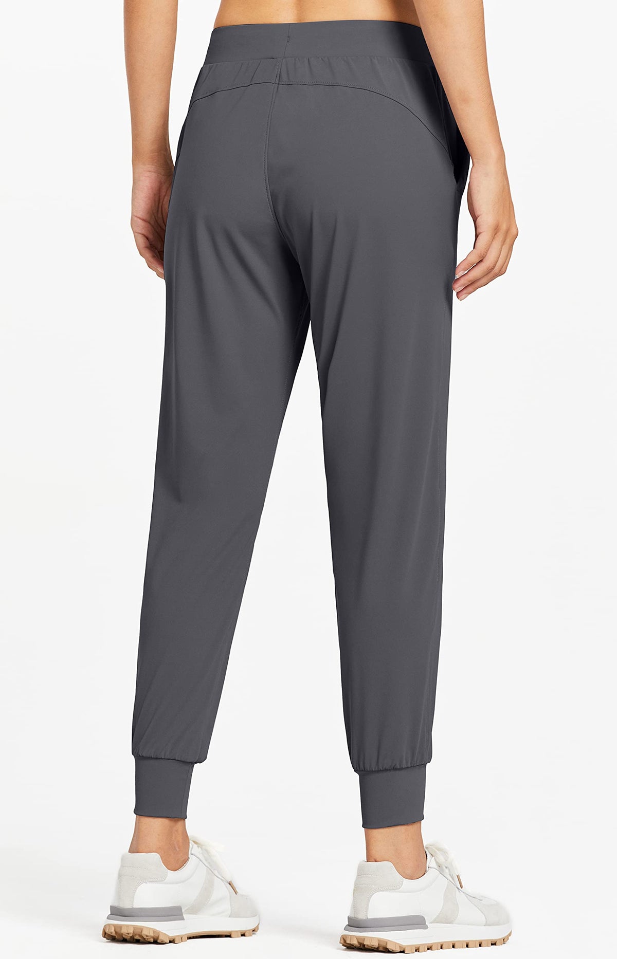 Libin Women's Joggers Pants Athletic Sweatpants with Pockets Running Tapered Casual Dance Pants for Workout,Lounge, Dark Grey XS