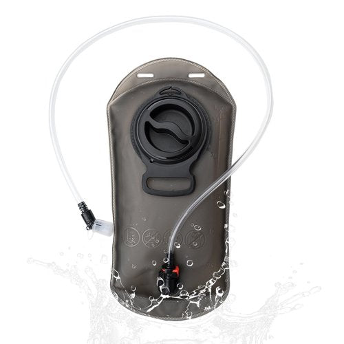 2.5L Large-Capacity TPU Outdoor Hydration Bladder with Matte Finish & Quick-Disconnect Tube for Easy Cleaning – Ideal for Hiking, Biking, and Outdoor Activities
