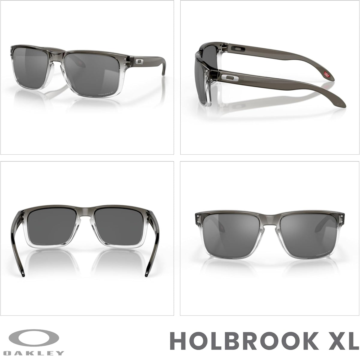 OAKLEY Holbrook OO9102 Square Sunglasses for Men+ Bundle Accessory Leash Kit, Microfiber Pouch