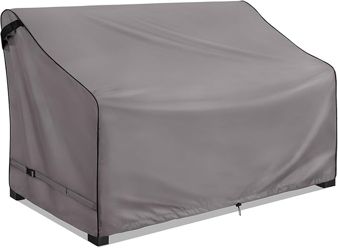 KylinLucky Outdoor Patio Sofa Cover fit 78 x 33 x 32 inch, 77 x 32, 76 x 31 Waterproof Weatherproof Heavy Duty 600D Garden Furniture Cover for Outside Sofa Couch