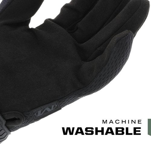 Mechanix Wear Original Covert Tactical Work Gloves - Secure Fit & Flexible Grip | Durable Touchscreen Safety Gloves for Men (Large, Black)