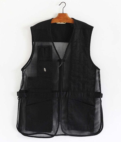 Bob-Allen Shooting Vest, Left Handed, Black, Medium