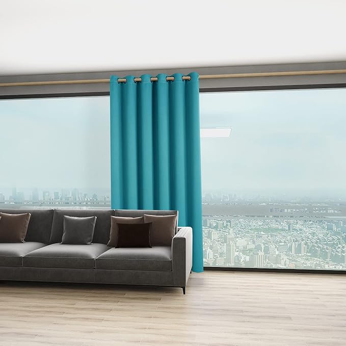 BONZER Room Divider Curtain Total Privacy Wall Noise Reducing Wide Blackout