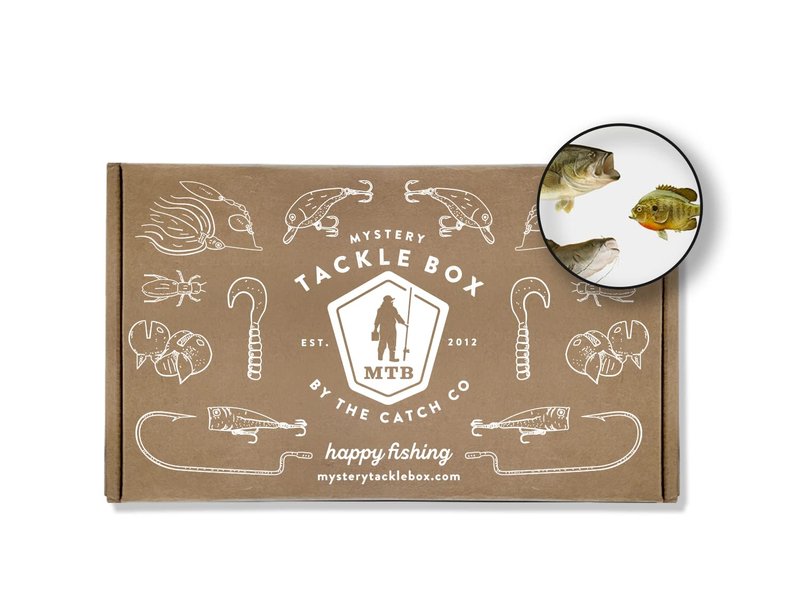 Catch Co Mystery Tackle Box Freshwater Catch All Fishing Kit | MultiSpecies | Largemouth Bass | Smallmouth Bass | Trout | Panfish