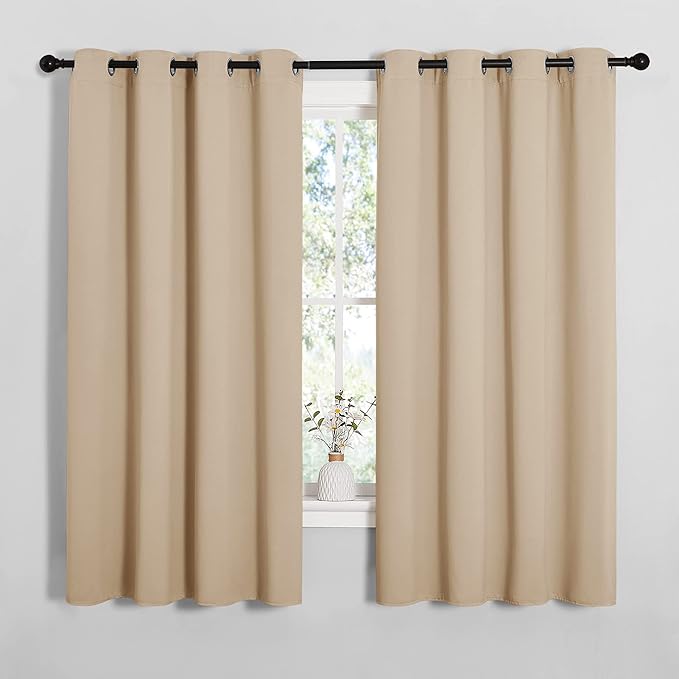 NICETOWN Room Darkening Curtain Panels