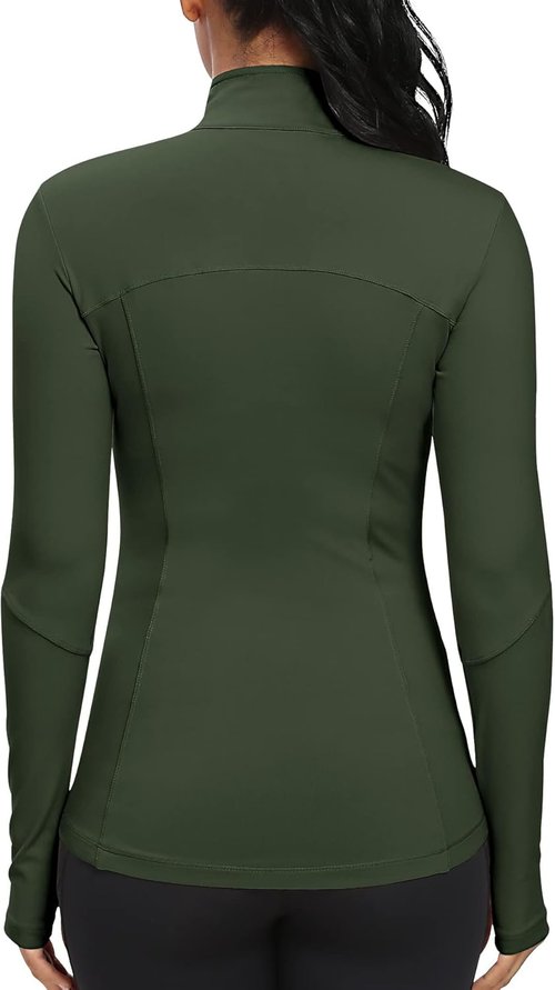 GYM RAINBOW Women's Athletic Workout Jacket - Lightweight Spring Running & Yoga Jacket