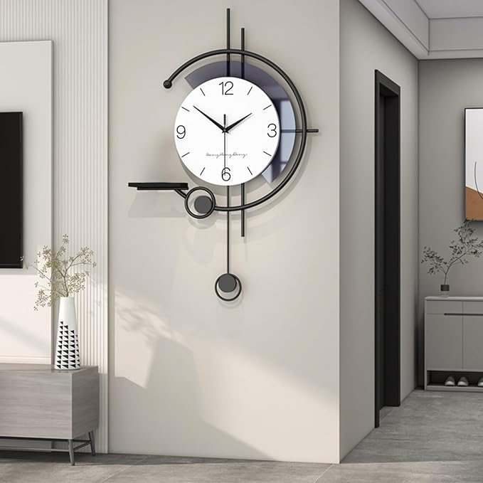 Modern Wall Clock Large Minimalist Decorative Wall Clocks Creativity Silent Non