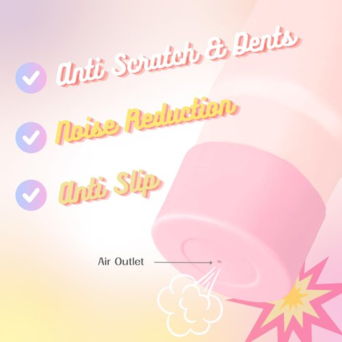 Romukuku Bling Stanley Bow Straw Topper, Pearl Bow Lid Stanley Cup Accessories,Cute Straw Cover Cap, Silicone Boot Protector 3 PCS Sets for Tumbler Accessories (Pink)