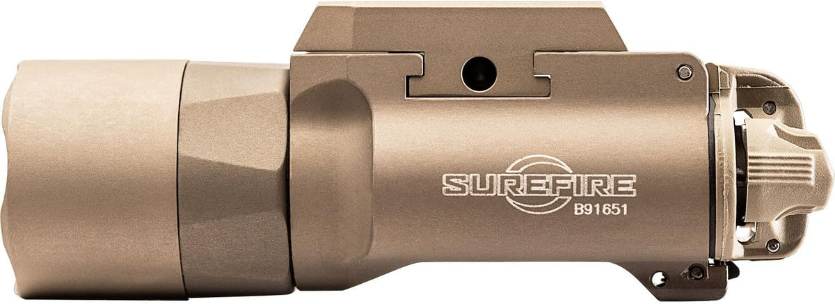 SureFire X300U-B Ultra 1000 LU Tan Handgun WeaponLight w/Thumb Screw Mount X300U-B-TN