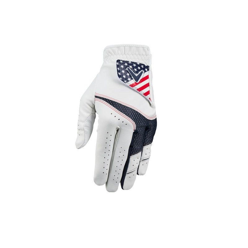 Callaway Golf Weather Spann Glove (Worn on Left Hand,USA,Large,Men's)