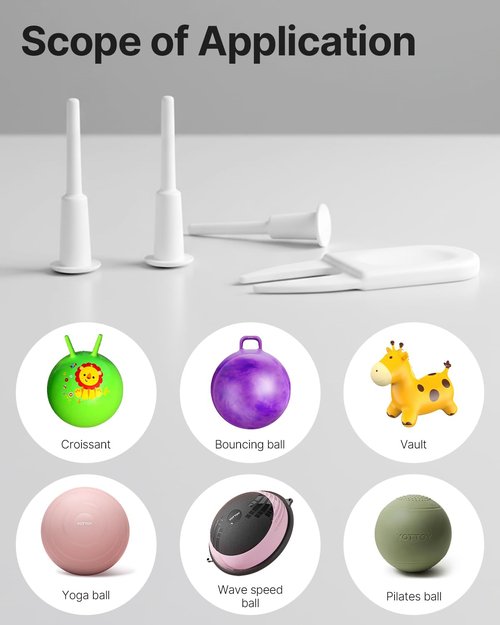 YOTTOY Exercise Ball Air Stopper Plug Pin