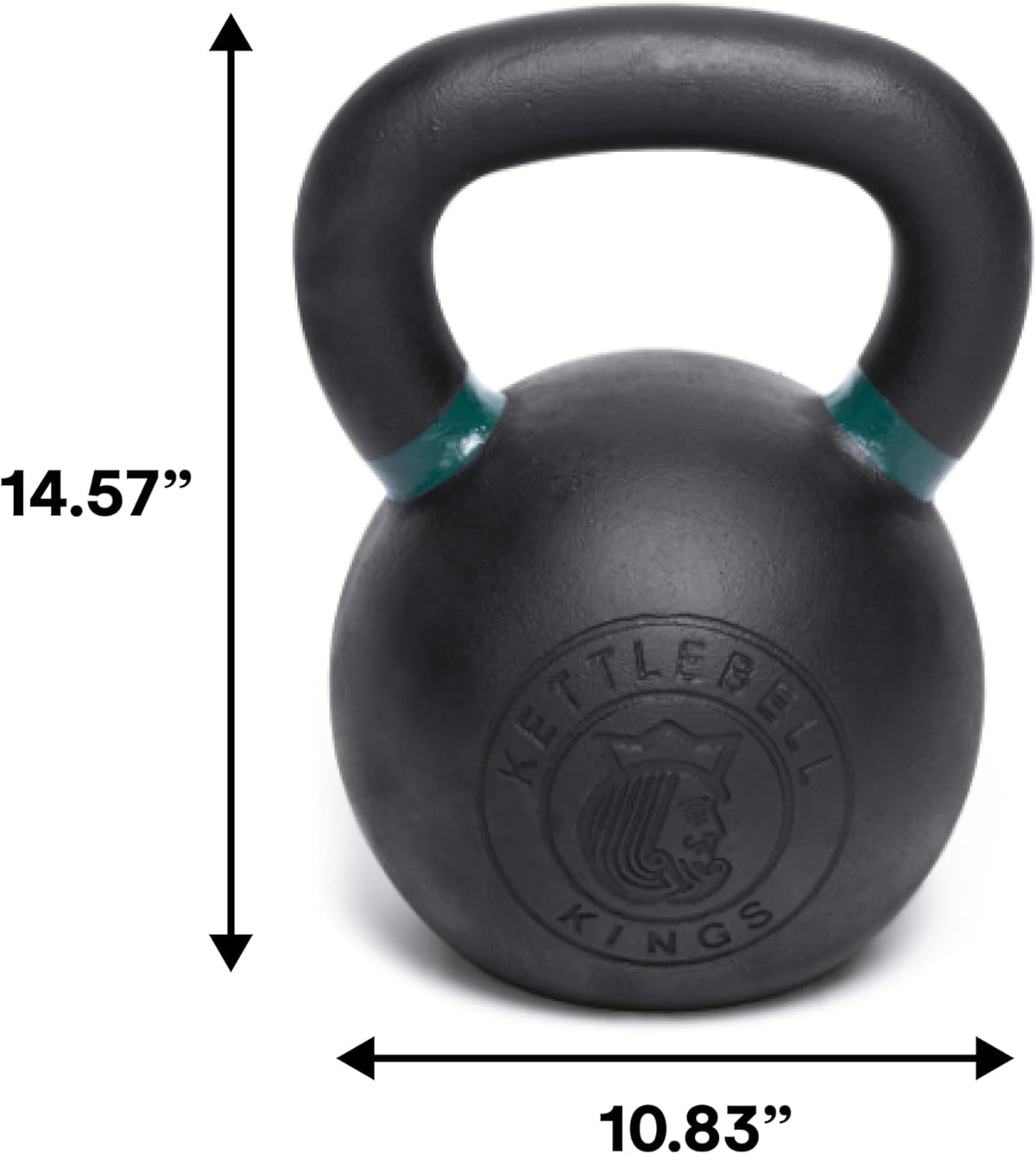 Powder Coated Kettlebells Set (9-97 lb) - Strength Training Weights for Home Gym