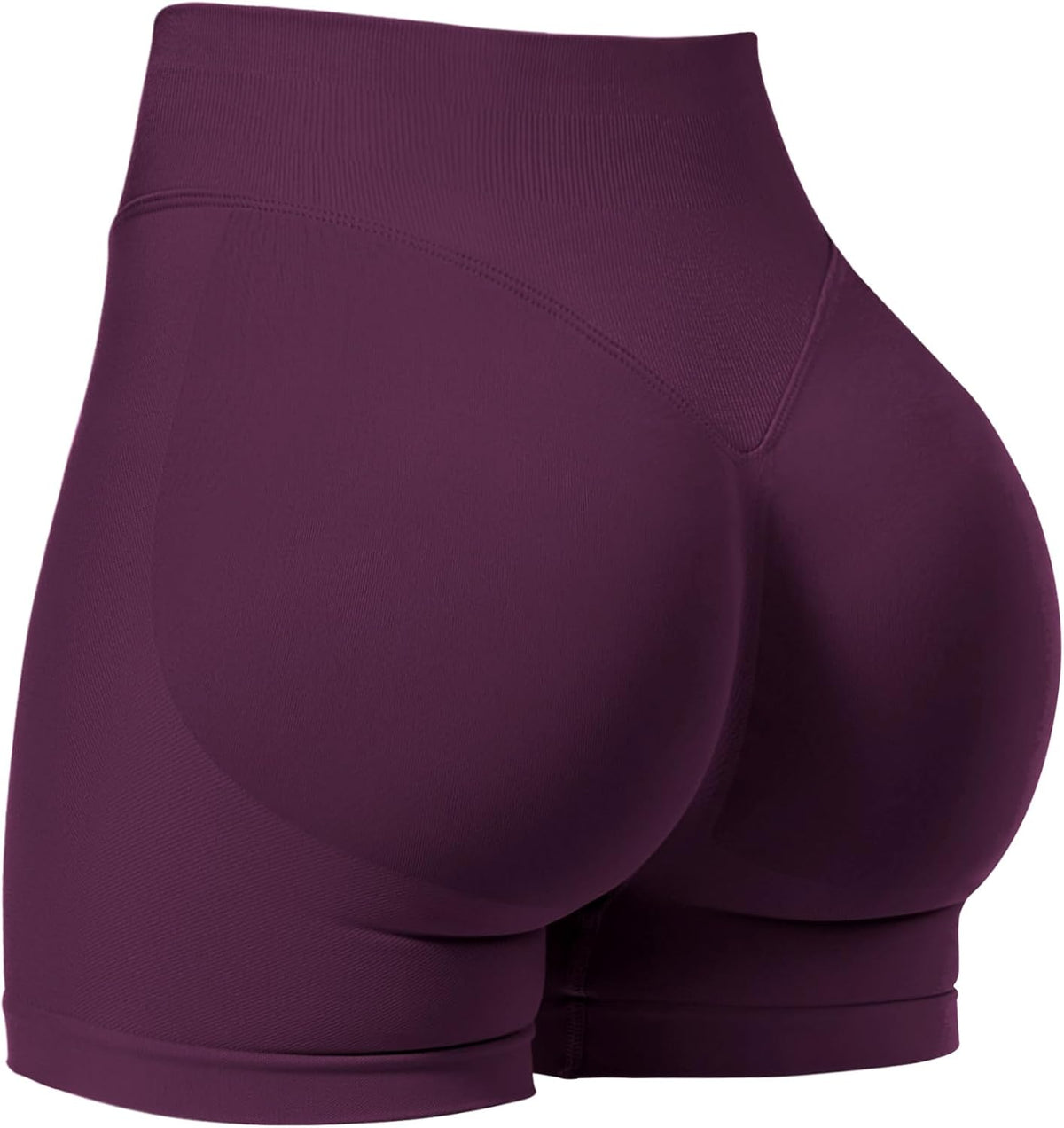 VOYJOY Women's Workout Shorts - Scrunch Butt Lifting Seamless Gym Biker Shorts in Multiple Sizes
