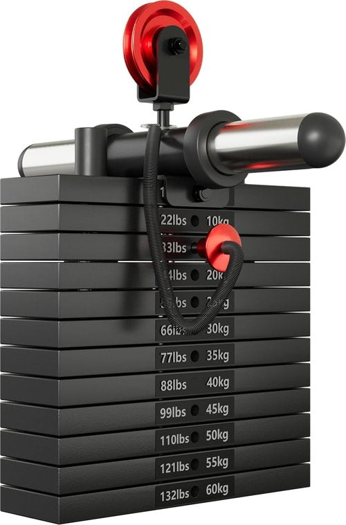 Mikolo M4 2.0 Smith Machine - All-in-One Home Gym Power Cage with LAT Pulldown & Cable Crossover