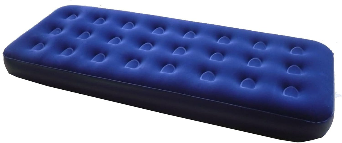 Zaltana 2-Pcs Single Size Air Mattress with Double Action air Pump Combo (AMSx2+AP3)