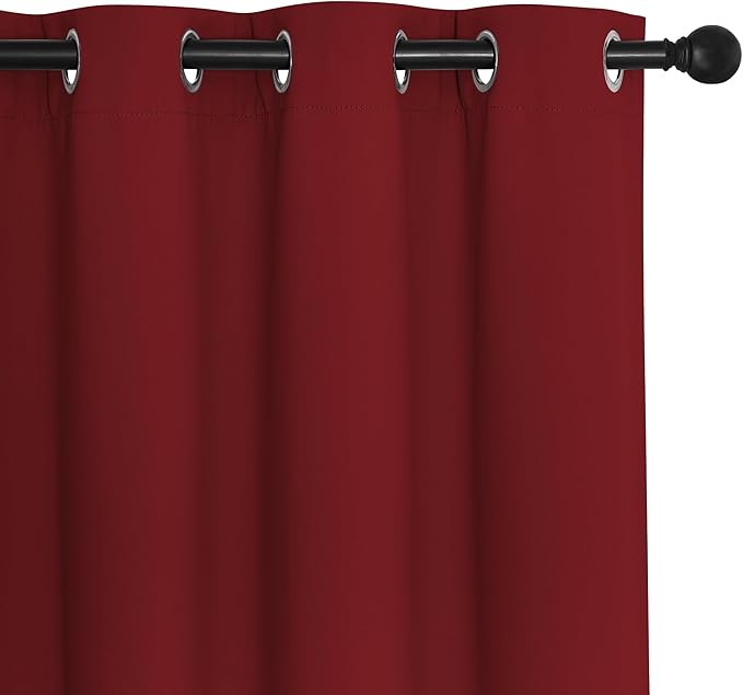 NICETOWN Blackout Short Curtain 63 inches Long