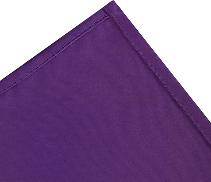 LEMOMO Blackout Curtains 52 x 90 Inch Long Purple Curtains Set of 2 Panels Room