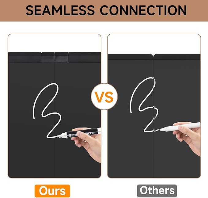 SELEAD Folding Magnetic Chalkboard