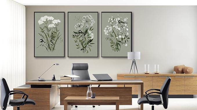 Vibrant Flowers Canvas Wall Art