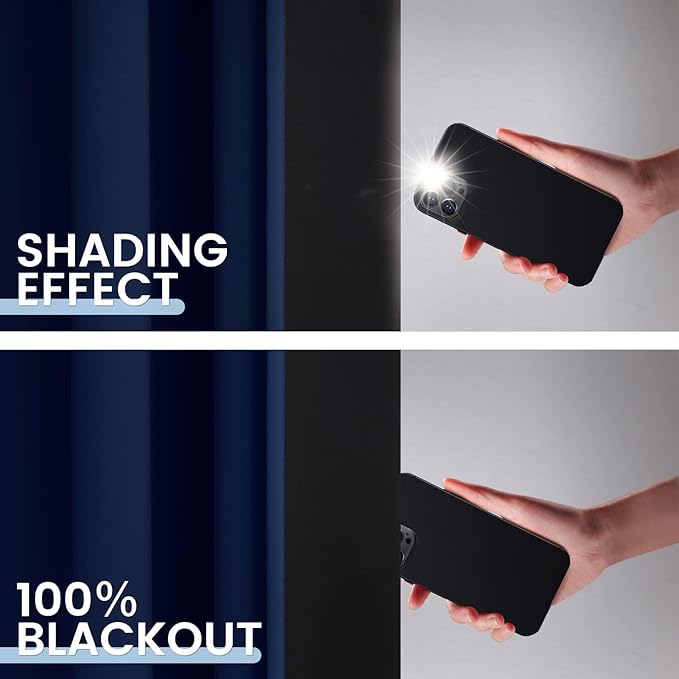 SimpleHome 100% Blackout Curtains