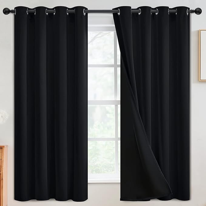 SimpleHome 100% Blackout Curtains