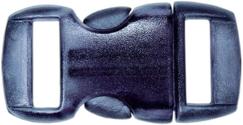 Contoured 3/8" Side Release Buckles - 5, 10, & 20 Pack - 30+ Color Options