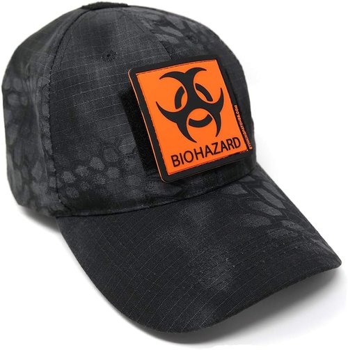 Biohazard PVC Tactical Morale Patch | Funny and Practical! Great for Tactical Diaper Bags!