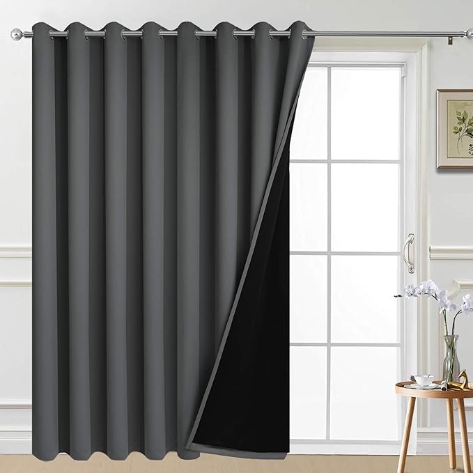 Yakamok Extra Wide 100% Blackout Curtains
