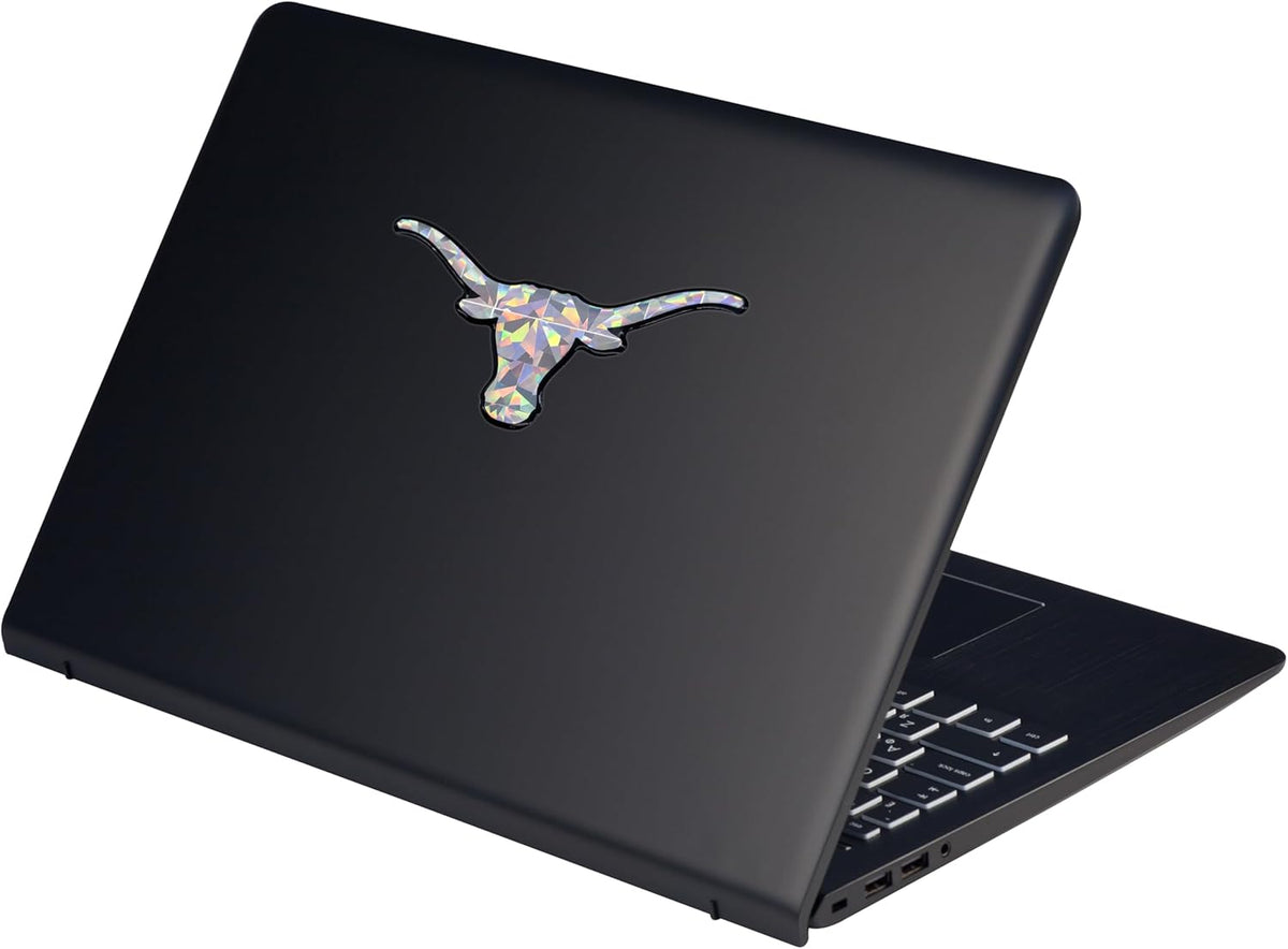 Texas Longhorns Reflective Decal | Premium 3D All-Weather Sticker for Car, Laptop, Water Bottle & More | Officially Licensed