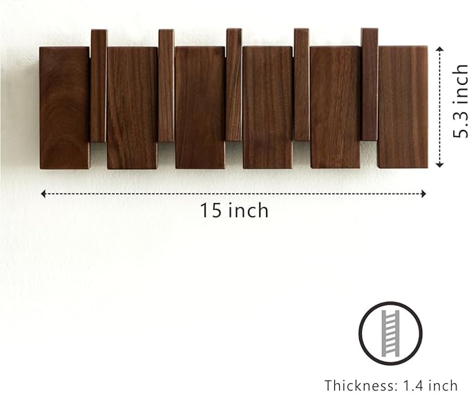 Wood Coat Rack Wall Mount