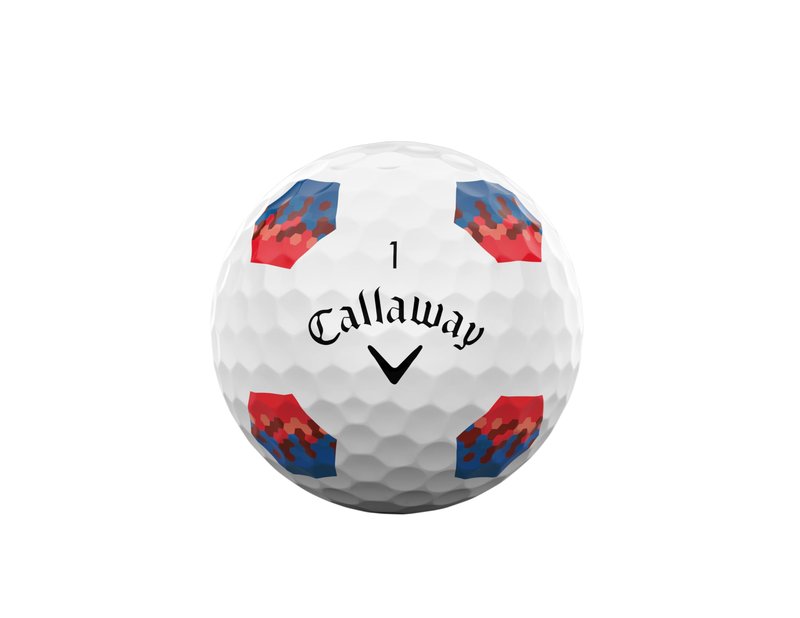 Callaway Golf Chrome Soft Golf Balls (True Track (Blue/Red)