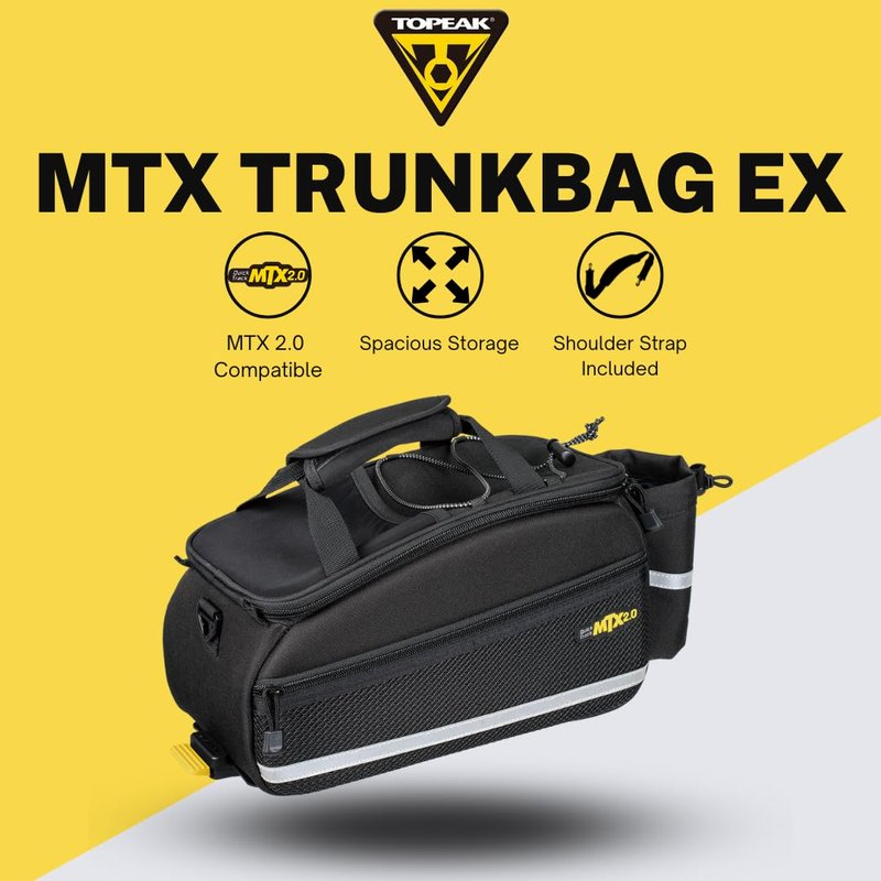 Topeak MTX 2.0 TrunkBag EX with QuickTrack Compatibility