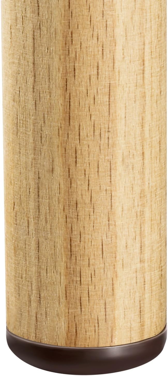 3/4“ Nail on Furniture Sliders (24 Pack) - Furnigear Heavy Duty PTFE (Teflon) Chair Leg Slider Glide Wooden Furniture Movers Move Your Furniture Easily & Safety - Best Floor Protector Brown