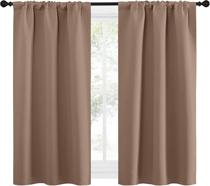NICETOWN RV Blackout Curtains for Camper Windows, Window Treatment Thermal