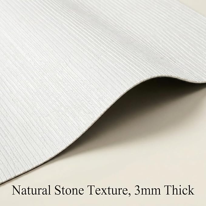 3D Wall Panels Peel and Stick – 15.74" x 236" PVC Faux Texture Wall Covering
