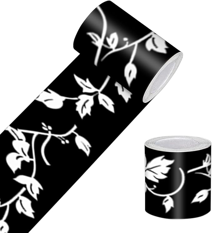 HOMETITUTE Wallpaper Border Peel and Stick Decorative Wall Trim Self Adhesive