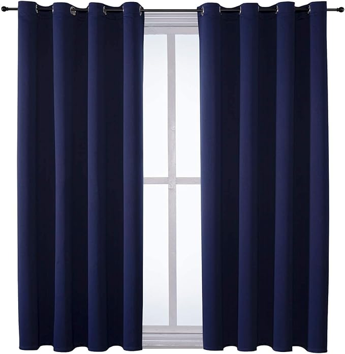 ChrisDowa Grommet Blackout Curtains